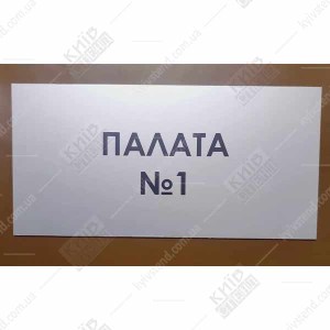 Табличка Палата 1 (08318)