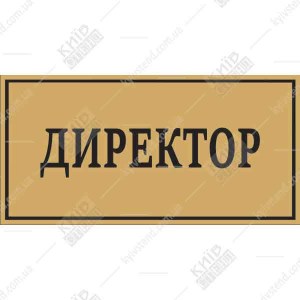 Офісна табличка директор 36101