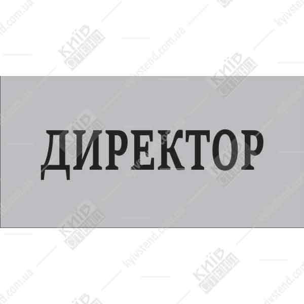 офісна табличка директор для дверей кабінету