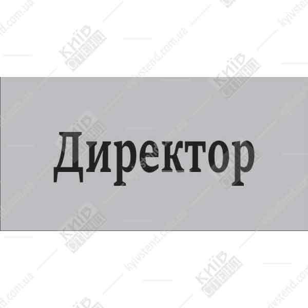 Офісна табличка директор 36120