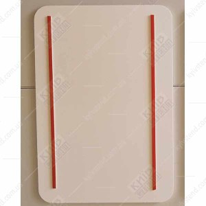Тактильна табличка шрифтом Брайля ТУАЛЕТ ДЛЯ МГН/ ACCESSIBLE TOILET (24309)HEL